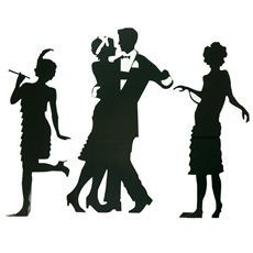 prom silhouette clip art